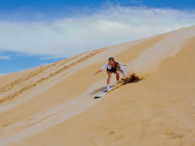 Sandboard aux Dunes de Timlalin