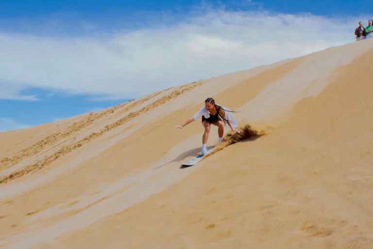 Sandboard aux Dunes de Timlalin